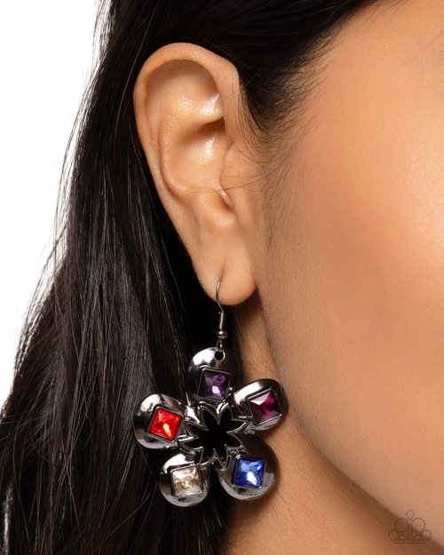 Circus Conservatory - Black Earring