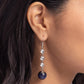 Classy Cadence - Blue Earring
