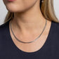 Classy Companion - Silver Necklace