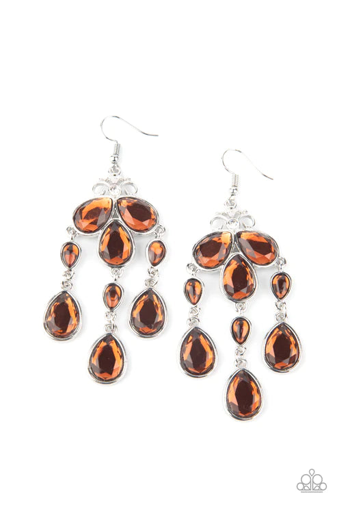 Clear The HEIR - Brown Earring