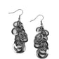 Closed Circuit Sass - Black Earring