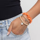 Coastal Collection - Orange Bracelet