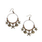 Coastal Conversation - Brass Earring
