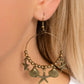 Coastal Conversation - Brass Earring