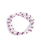 Colorblock Cache - Purple Bracelet