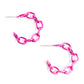 Colorful Cameo - Pink Earring