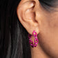 Colorful Cameo - Pink Earring