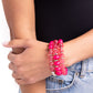 Colorful Charade - Pink Bracelet