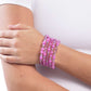 Colorful Chorus - Purple Bracelet