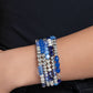 Colorful Compromise - Blue Bracelet