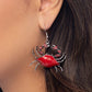 Colorful Crab - Red Earring