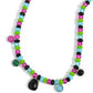 Colorfully California - Black Necklace