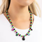 Colorfully California - Black Necklace