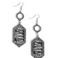 Combustible Craving - Silver Earring