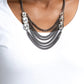 Come CHAIN or Shine - Black Necklace