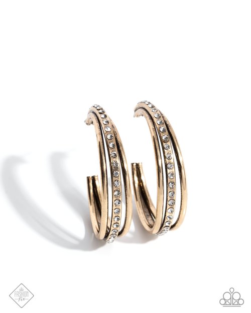 Commanding Culture - Gold Earring