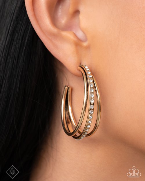 Commanding Culture - Gold Earring