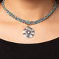 Compacted Cosmos - Blue Necklace