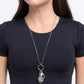 Compass Celebration - Blue Necklace