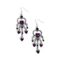 Compassionate Chandelier - Purple Earring