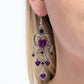 Compassionate Chandelier - Purple Earring