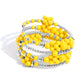 Compelling Clouds - Yellow Bracelet