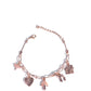 Fairytale Fanfare - Rose Gold Necklace and Fairytale Flourish - Rose Gold Bracelet - Complete Look
