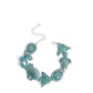 Coastal Shelf - Blue Necklace and Coastal Cay - Blue Bracelet - Complet Look
