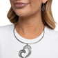 Concentric Courtship - Silver Necklace