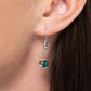 Confident Cascade - Green Necklace