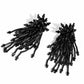 Congratulatory Charm - Black Earring