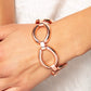 Constructed Chic - Copper Bracelet