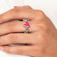 Contemporary Charm - Pink Ring