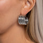 Continuous Construction - Silver Earring
