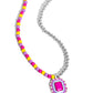 Contrasting Candy - Multi Necklace