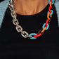 Contrasting Couture - Black Necklace
