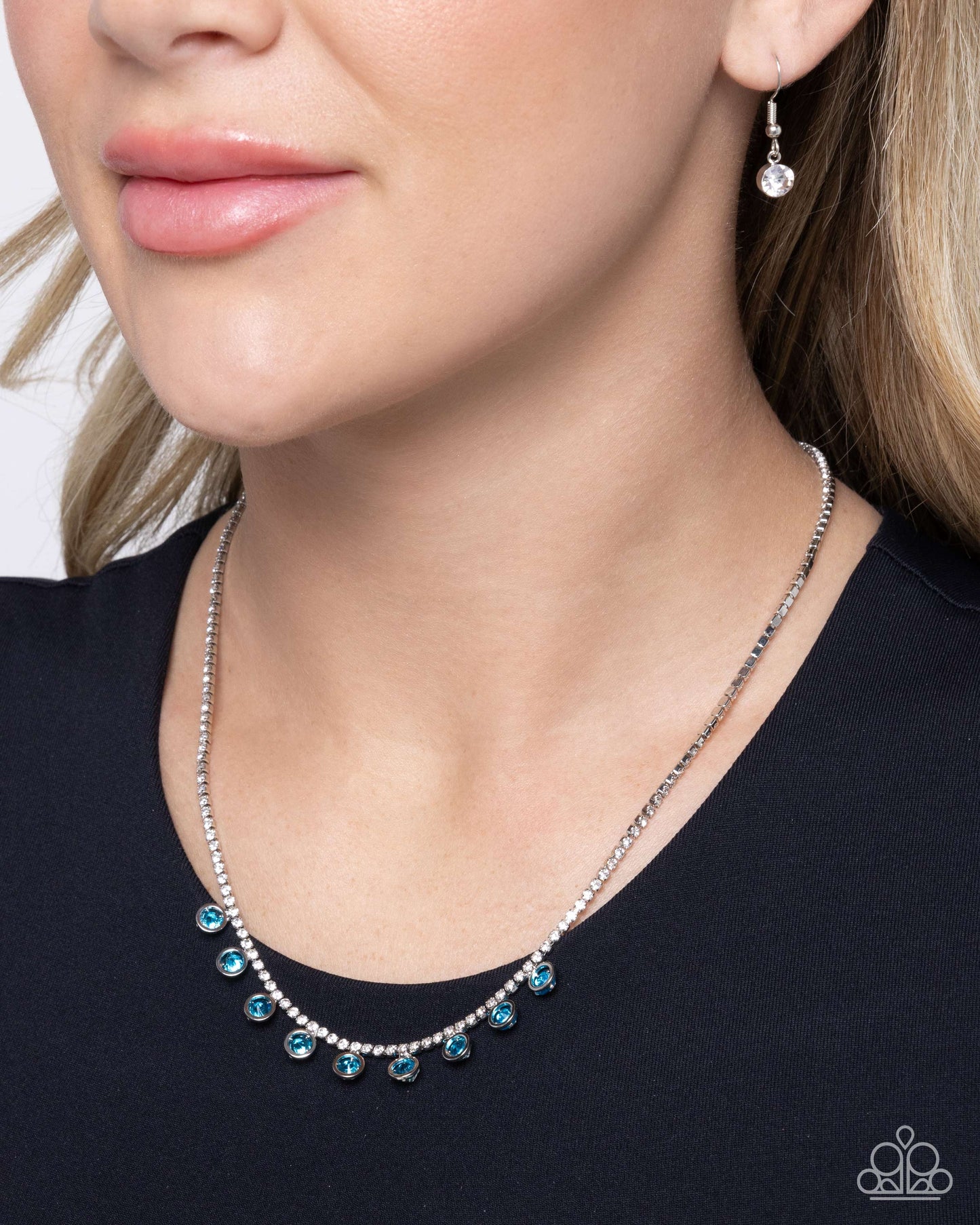 Conveying Charm - Blue Necklace