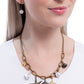 Coral Collection - Brass Necklace