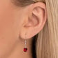 Corner Kick - Red Necklace