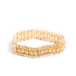 Corporate Confidence - Gold Bracelet
