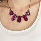 Cosmic Cocktail - Pink Necklace