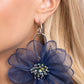 Cosmopolitan Chiffon - Blue Earring