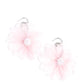 Cosmopolitan Chiffon - Pink Earring