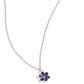 Cottage Retreat - Purple Necklace