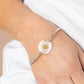 Cottage Season - White Bracelet
