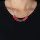 Coup de Mane - Red Necklace