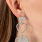 Couples Celebration - White Earring