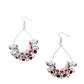 Courageous Chandelier - Red Earring