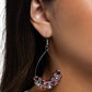 Courageous Chandelier - Red Earring