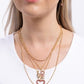 Courting Caliber - Gold Necklace